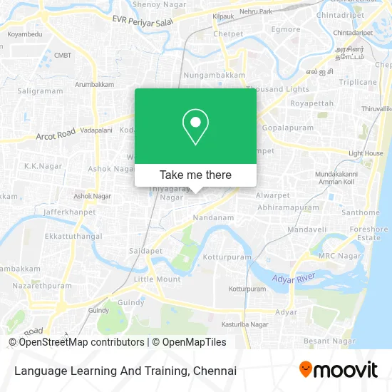 Language Learning And Training map