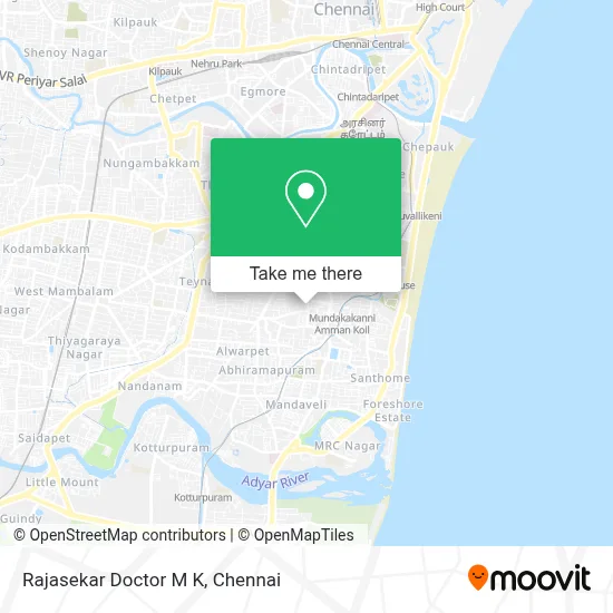 Rajasekar Doctor M K map