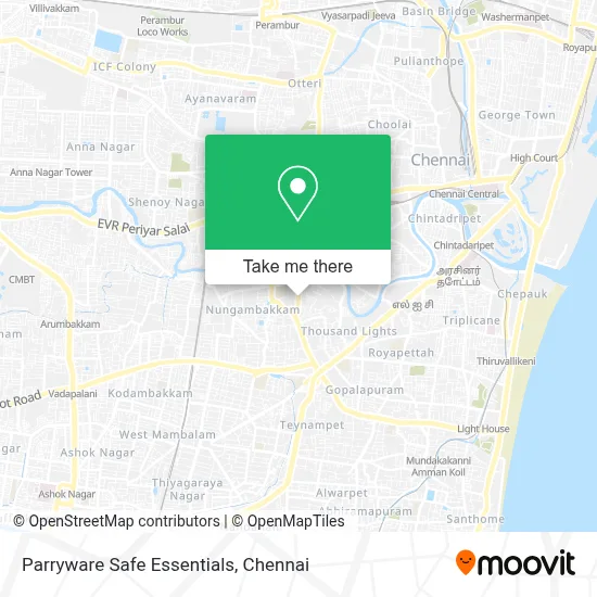 Parryware Safe Essentials map