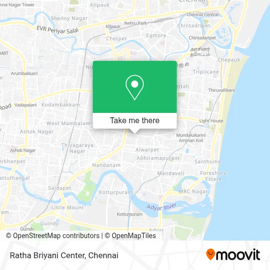 Ratha Briyani Center map