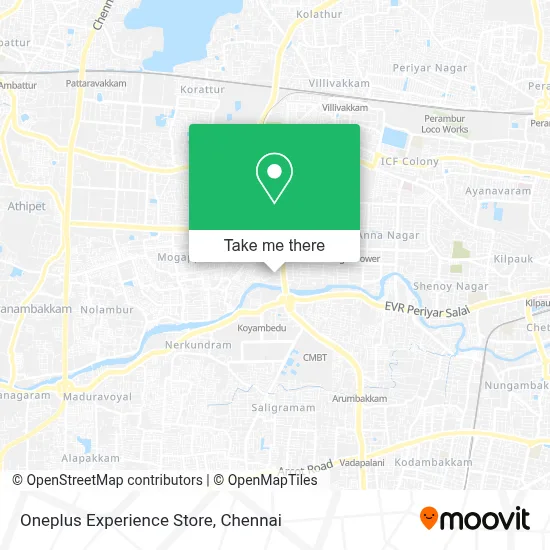 Oneplus Experience Store map