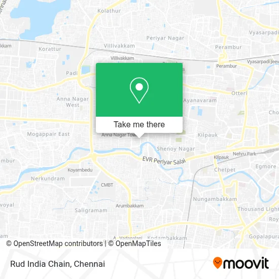 Rud India Chain map