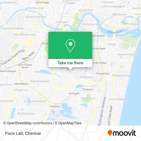 Pace Lab map