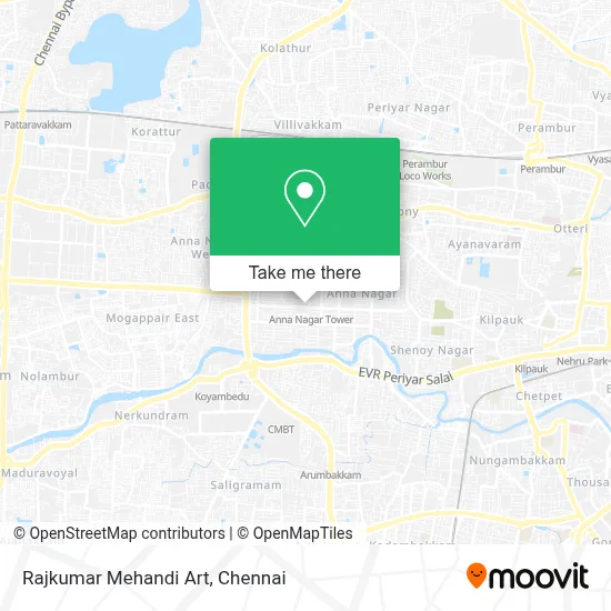 Rajkumar Mehandi Art map