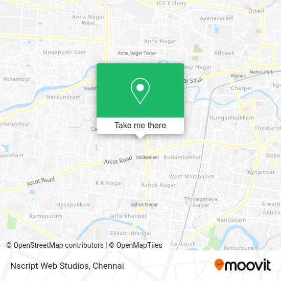 Nscript Web Studios map