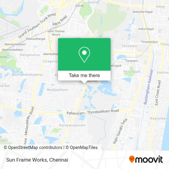 Sun Frame Works map