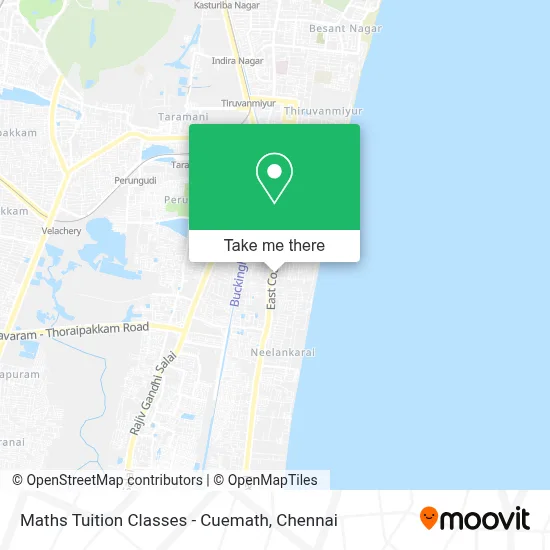 Maths Tuition Classes - Cuemath map
