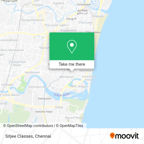 Sitjee Classes map