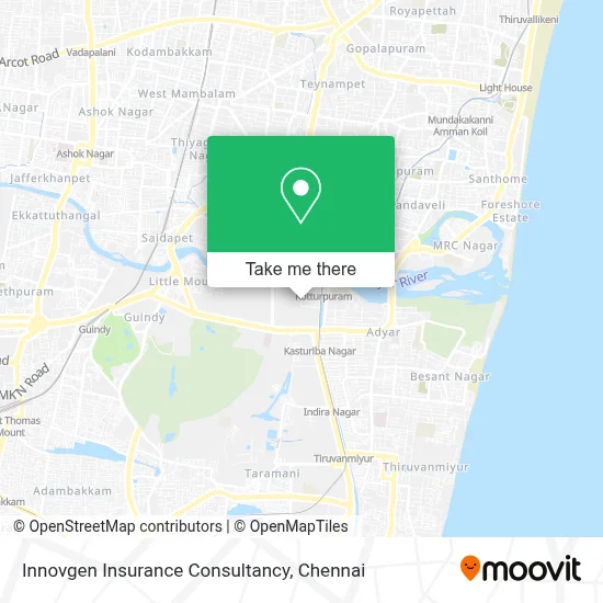 Innovgen Insurance Consultancy map