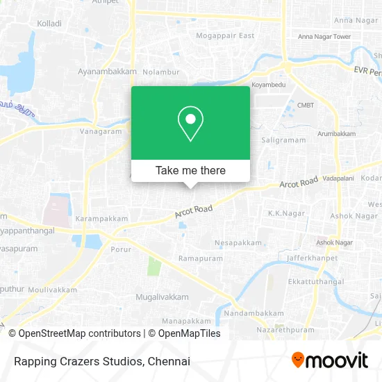 Rapping Crazers Studios map