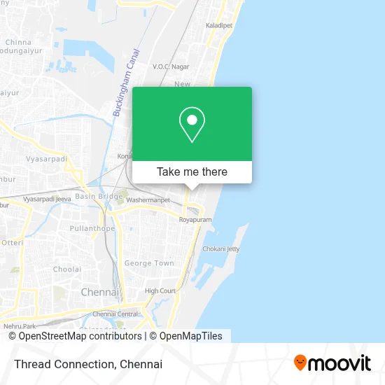 Thread Connection map