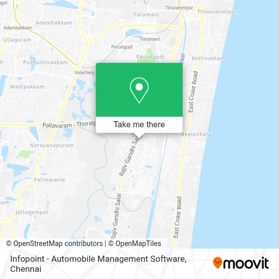 Infopoint - Automobile Management Software map