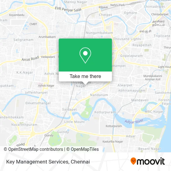 Key Management Services map