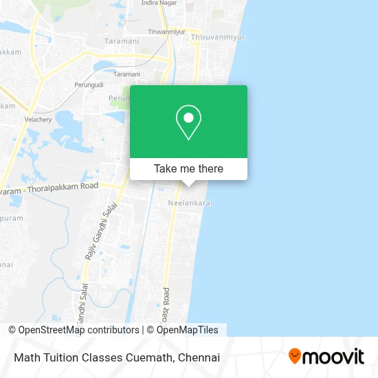 Math Tuition Classes Cuemath map