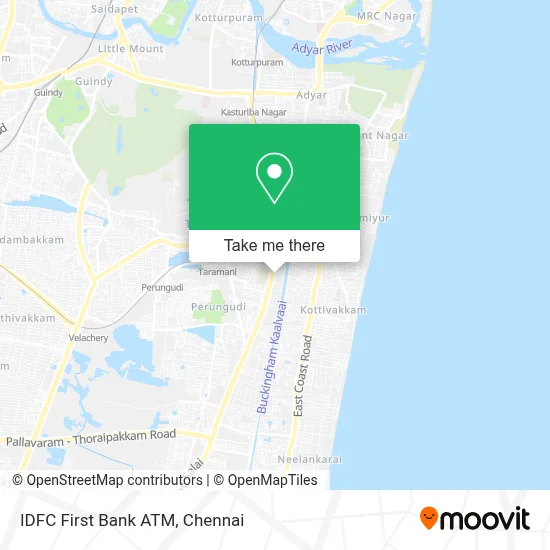 Idfc First Bank Atm map