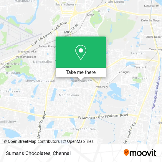 Sumans Chocolates map