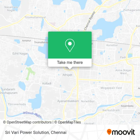 Sri Vari Power Solution map