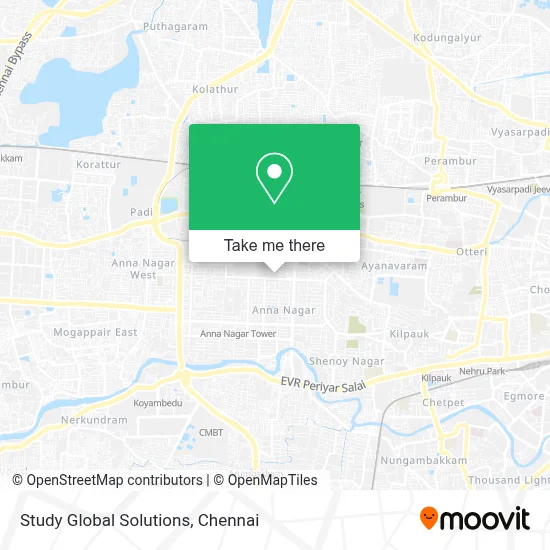 Study Global Solutions map
