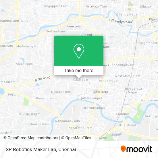SP Robotics Maker Lab map