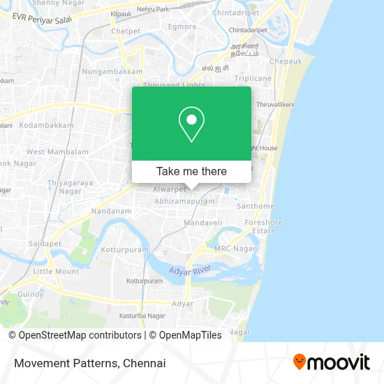 Movement Patterns map