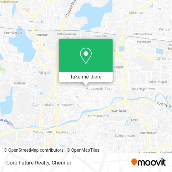 Core Future Realty map