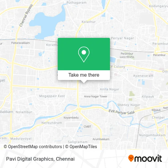 Pavi Digital Graphics map