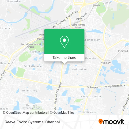Reeve Enviro Systems map