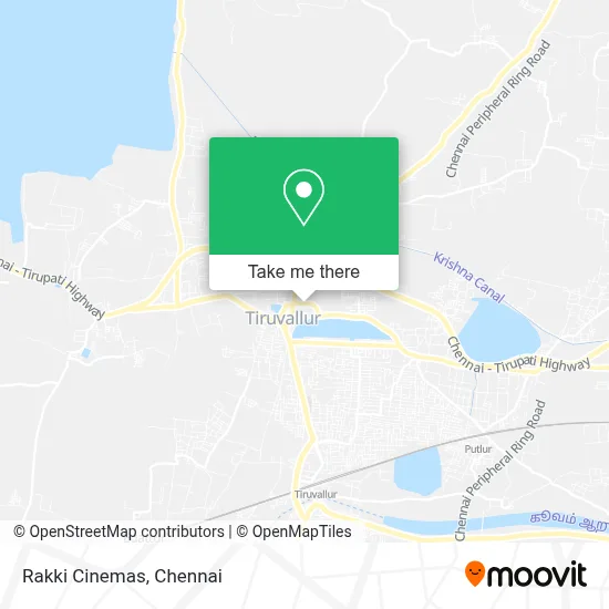 Rakki Cinemas map