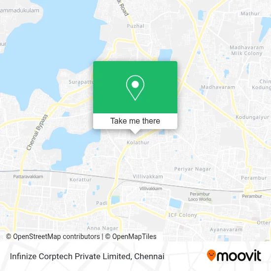 Infinize Corptech Private Limited map