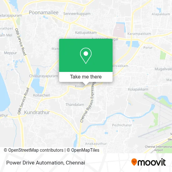 Power Drive Automation map