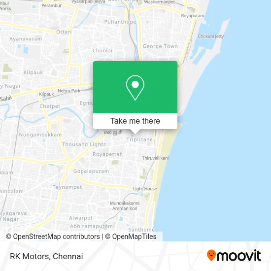 Rk Motors map
