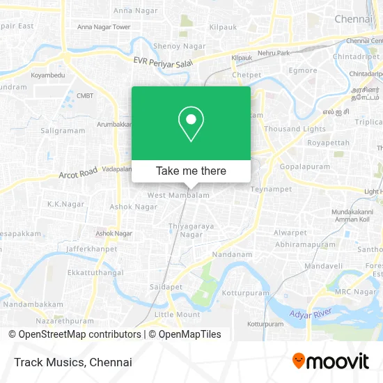 Track Musics map