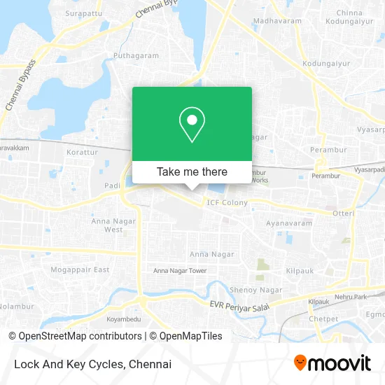 Lock And Key Cycles map