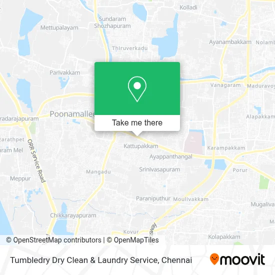 Tumbledry Dry Clean & Laundry Service map