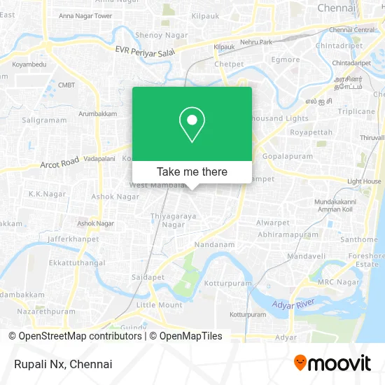 Rupali Nx map