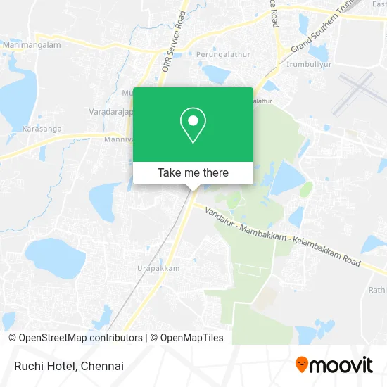 Ruchi Hotel map