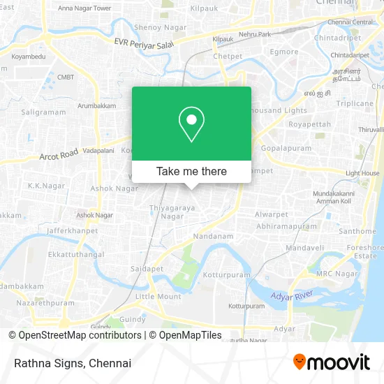 Rathna Signs map