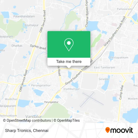 Sharp Tronics map