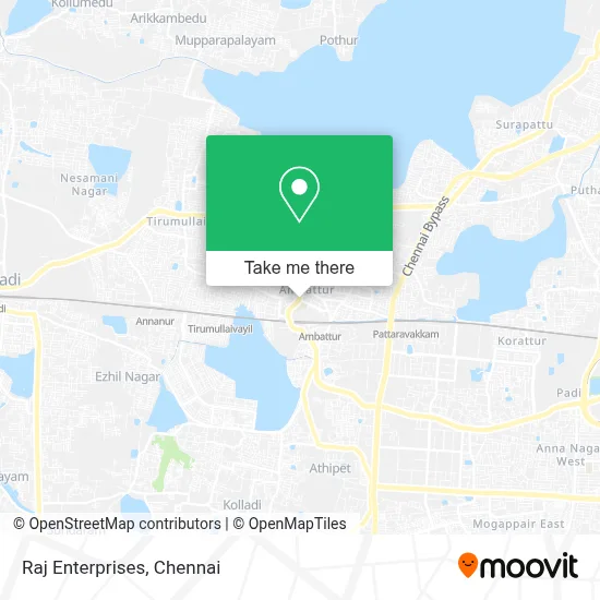 Raj Enterprises map