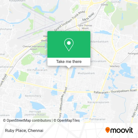 Ruby Place map
