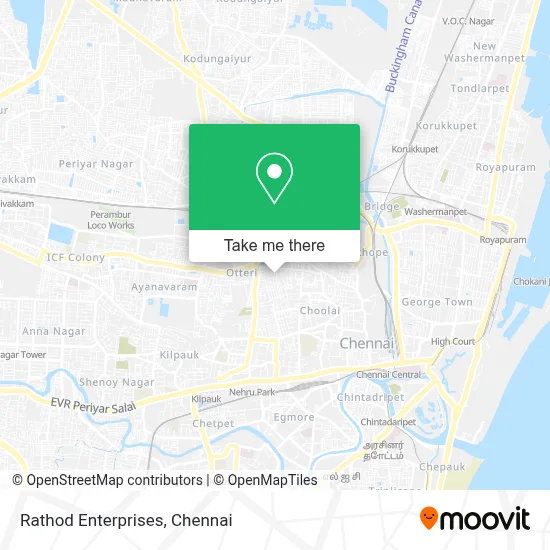 Rathod Enterprises map