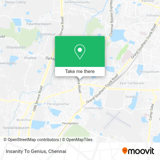 Insanity To Genius map