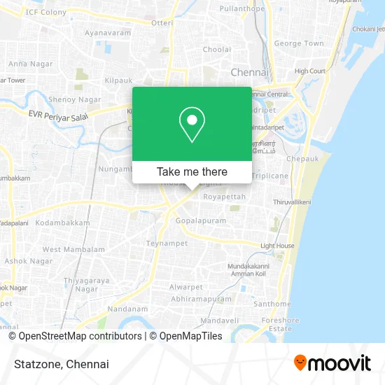 Statzone map