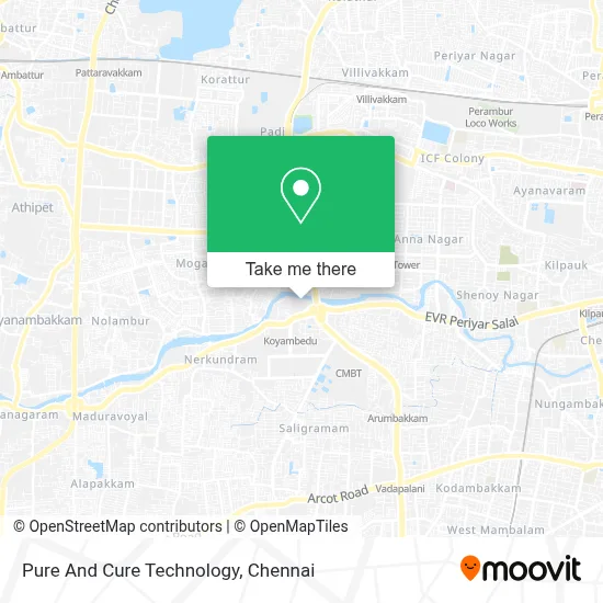 Pure And Cure Technology map