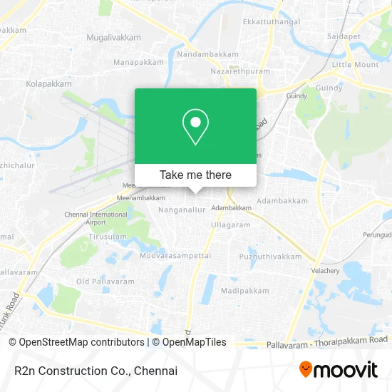 R2n Construction Co. map