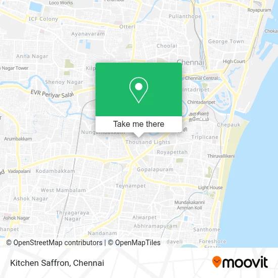 Kitchen Saffron map