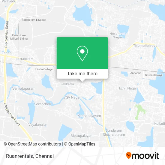 Ruanrentals map