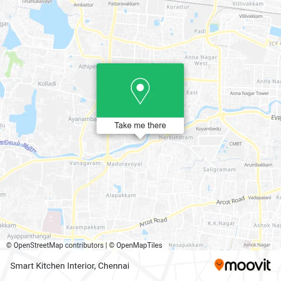 Smart Kitchen Interior map