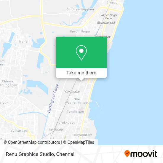 Renu Graphics Studio map