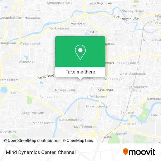 Mind Dynamics Center map